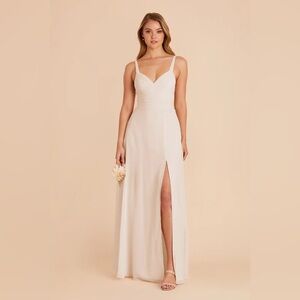 Birdy Grey Deborah Dress in Chiffon Champagne